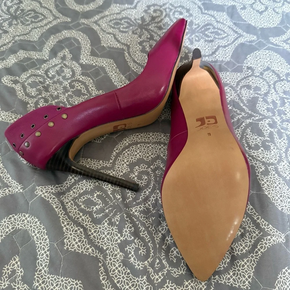 Joes NWOB Burgundy Heels Sz 9